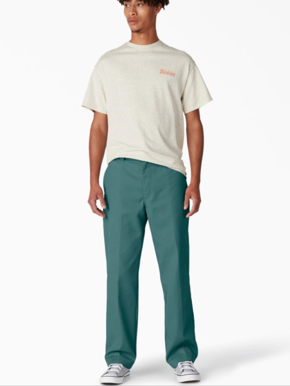 Dickies 874 Original Work Pants Sage Green Straight Leg Utility Unisex 6R